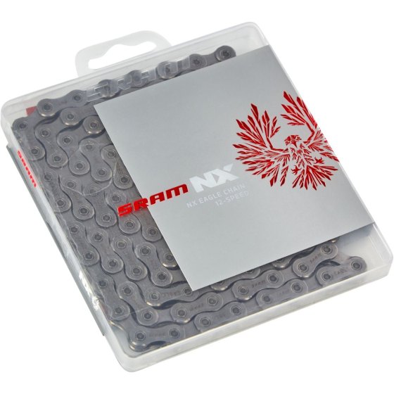 Catena SRAM PC NX Eagle Silver 12V 126 Maglie